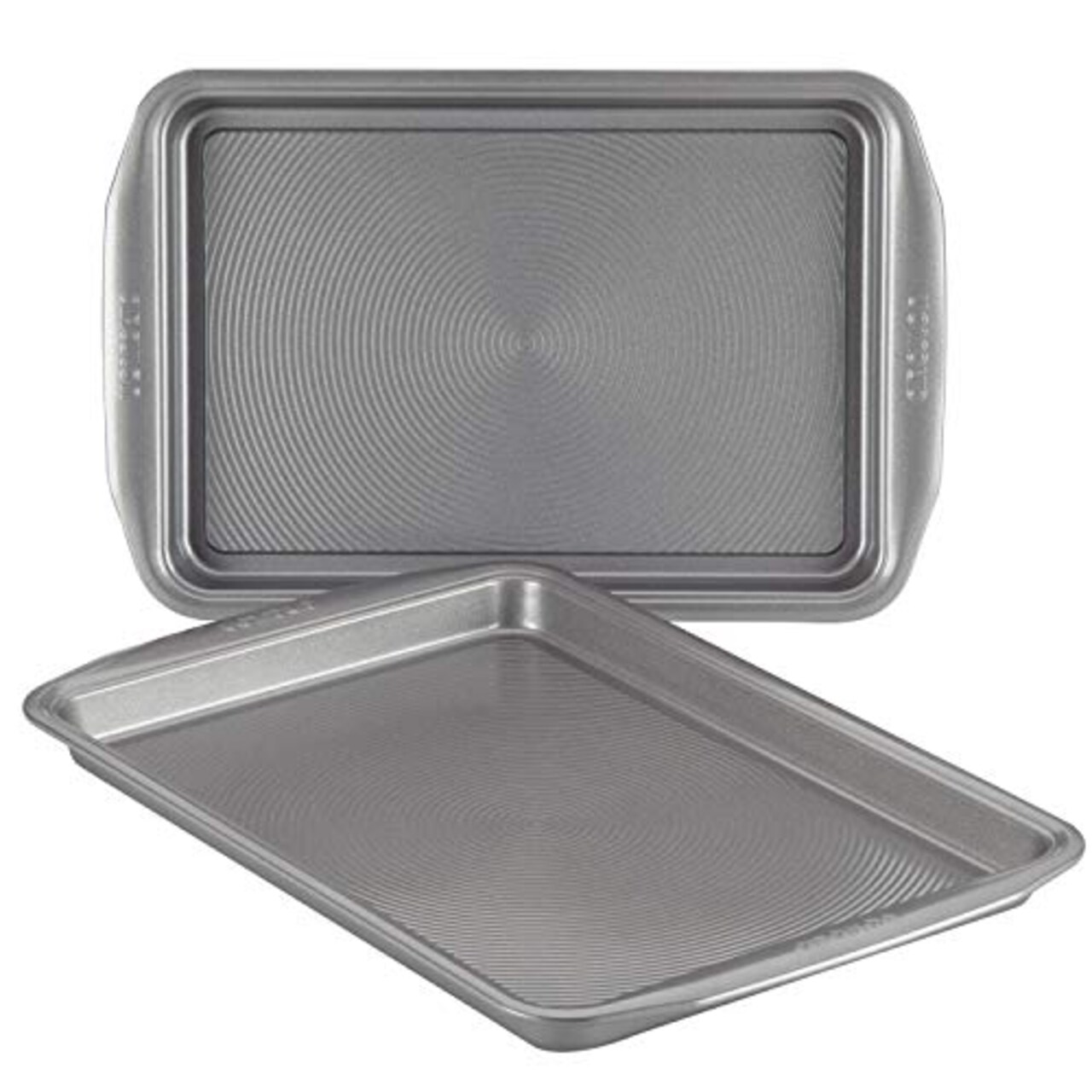 Circulon Nonstick Bakeware Set, Nonstick Cookie Sheet / Baking Sheet - 2  Piece, Gray